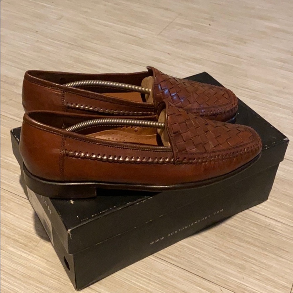 Bostonian 12 Men’s Brown Tiempo Loafer Shoes